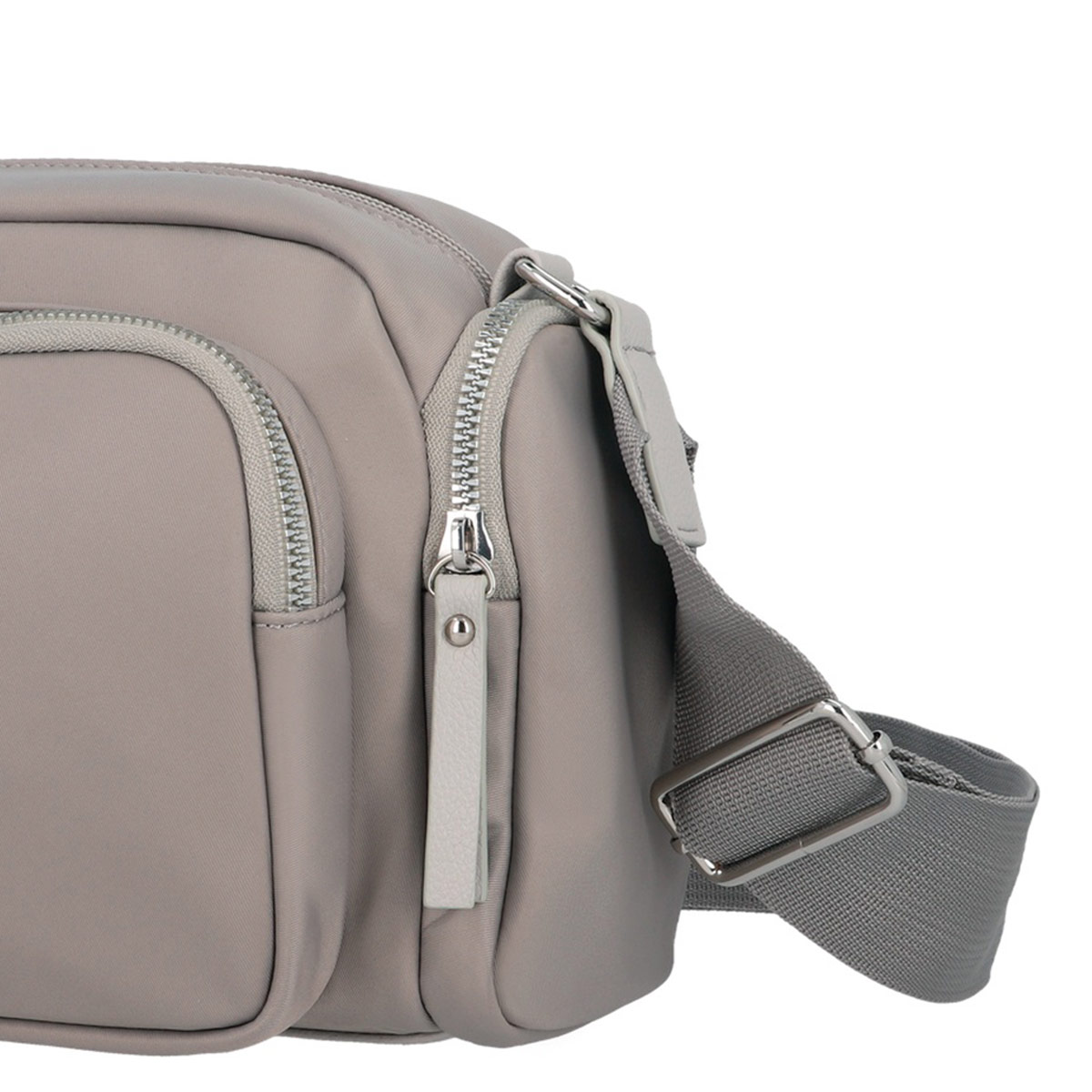 CARTERA BANDOLERA SECRET MICHIGAN GRIS - 5