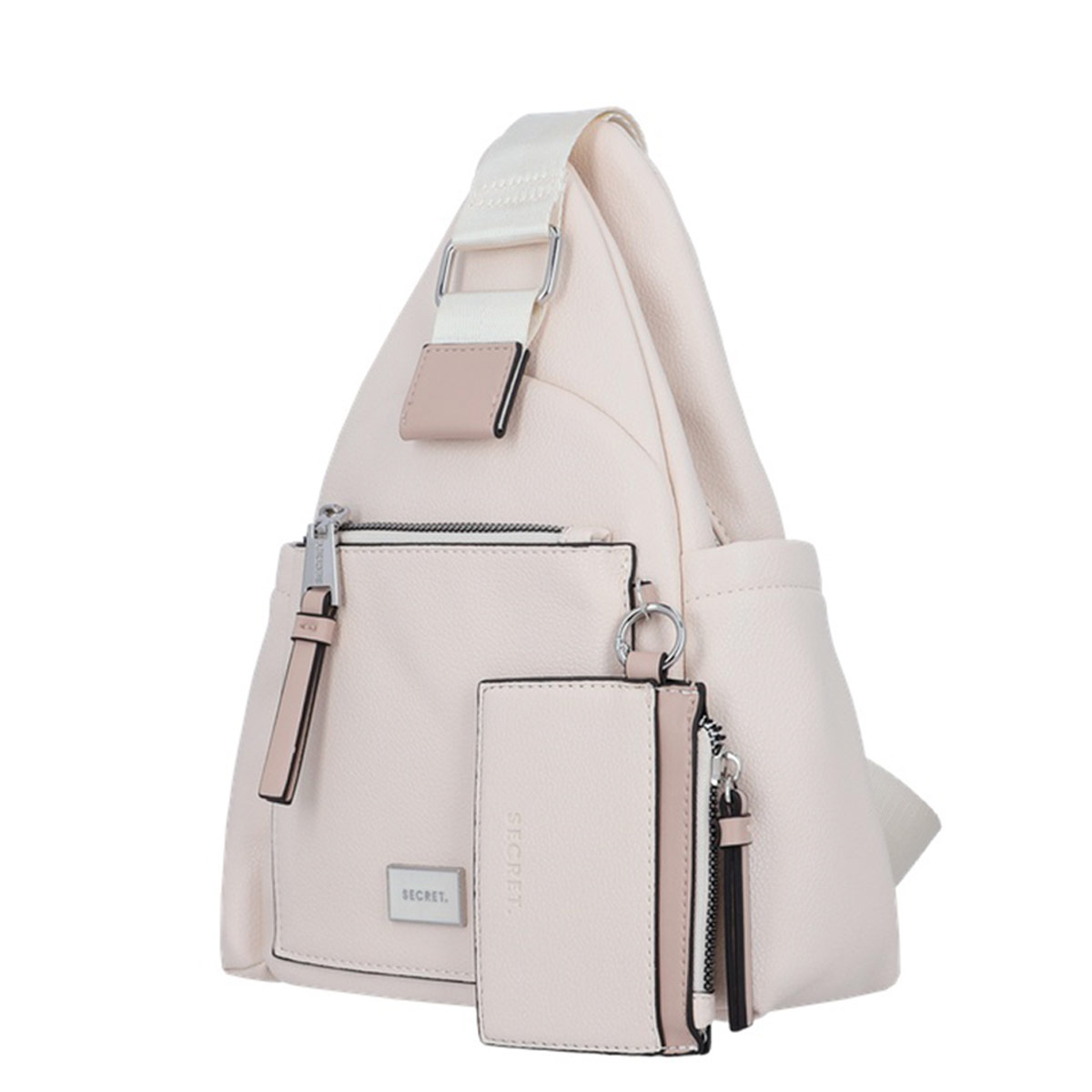CARTERA BANDOLERA SECRET NARA BEIGE - 2