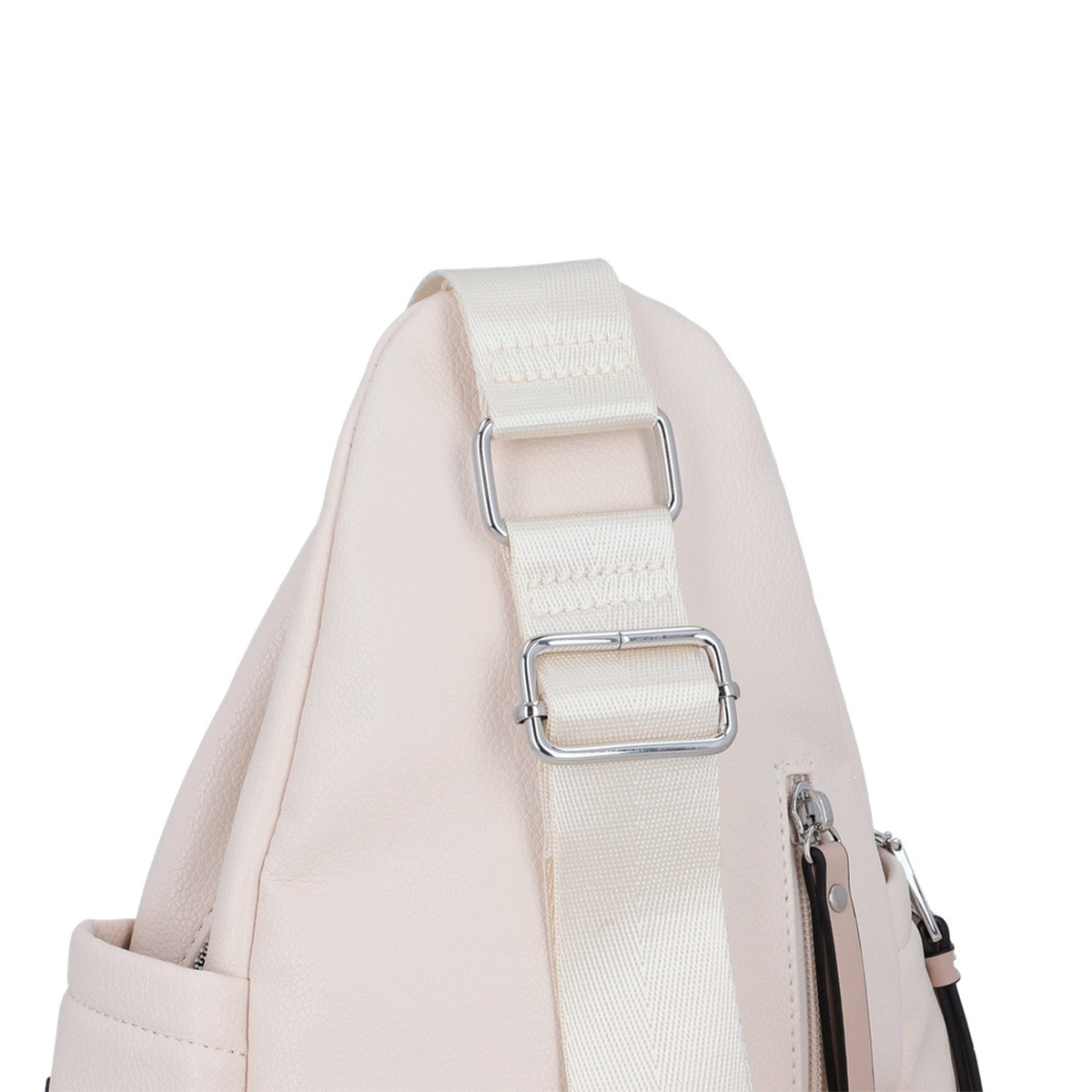 CARTERA BANDOLERA SECRET NARA BEIGE - 5