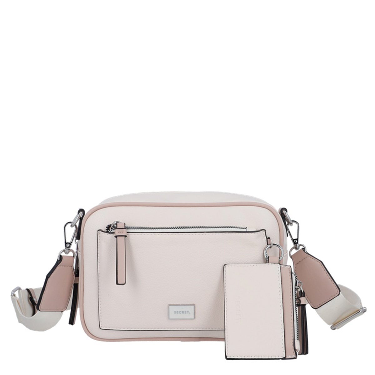 CARTERA BANDOLERA SECRET NARA BEIGE - 1