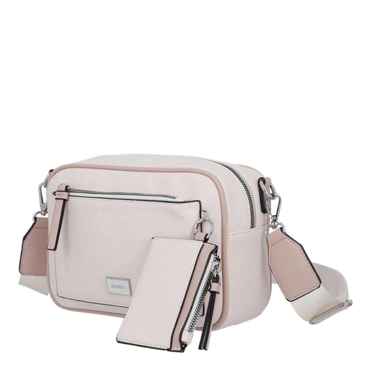 CARTERA BANDOLERA SECRET NARA BEIGE - 2