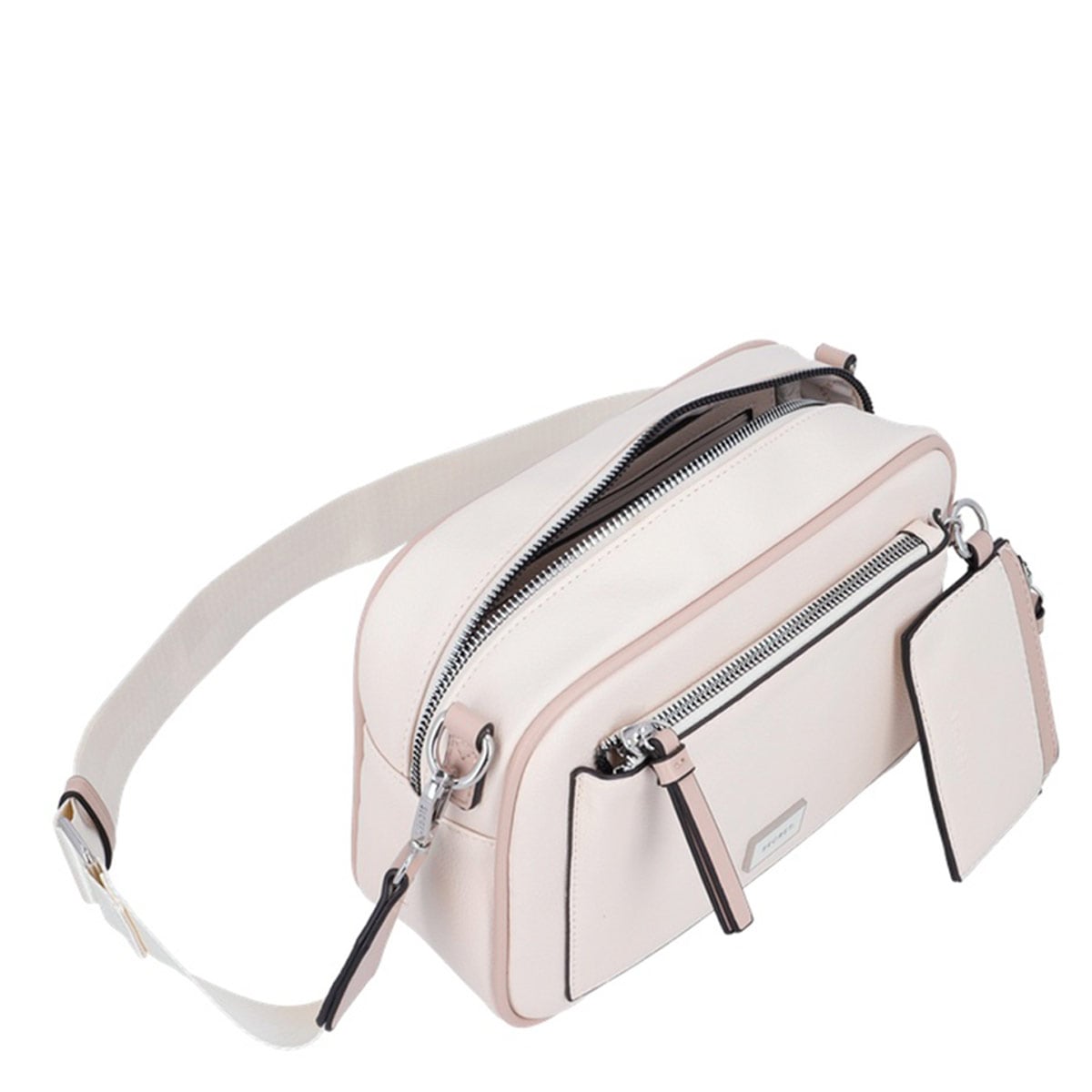 CARTERA BANDOLERA SECRET NARA BEIGE - 4