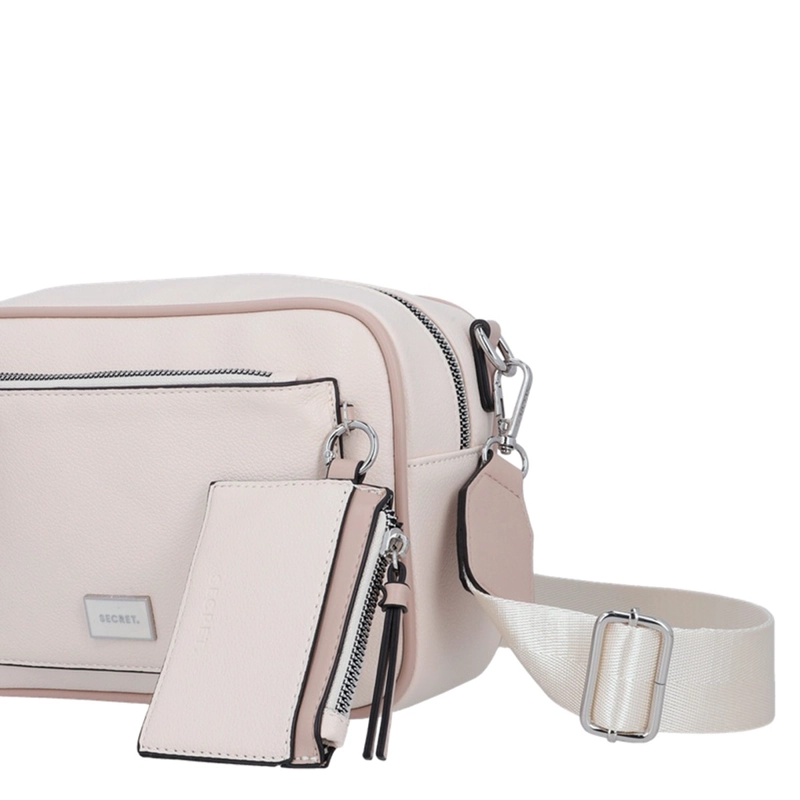 CARTERA BANDOLERA SECRET NARA BEIGE - 5
