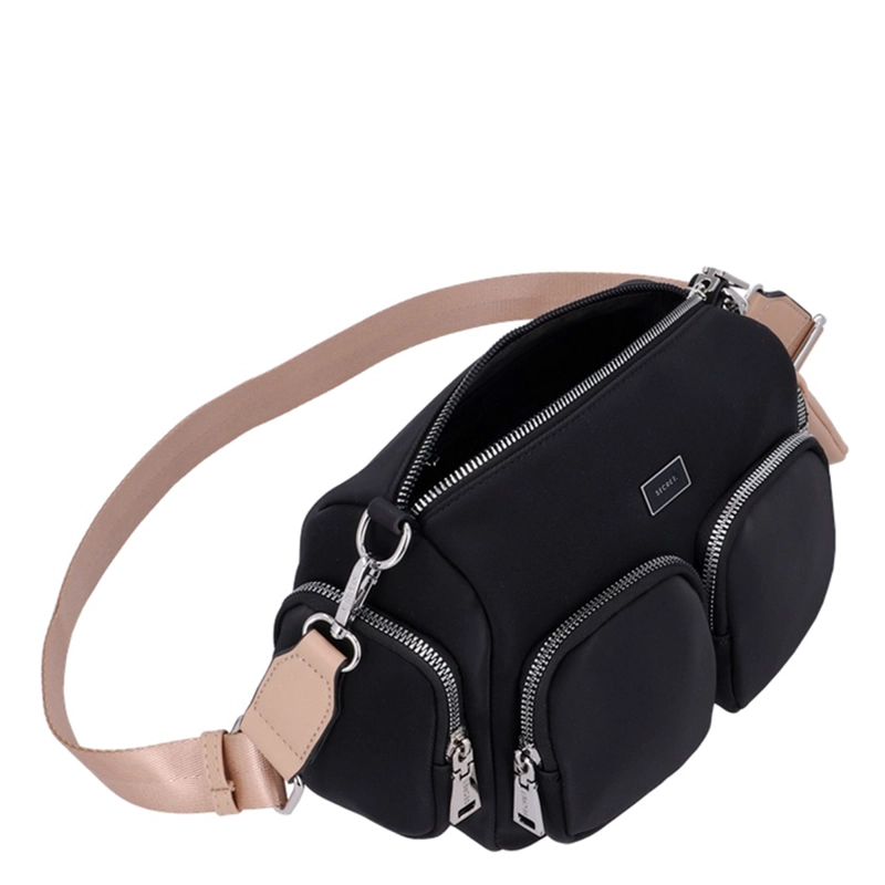 CARTERA BANDOLERA SECRET ORLANDO NEGRO - 4
