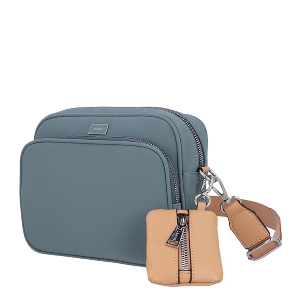 CARTERA BANDOLERA SECRET ORLANDO AZUL - 2