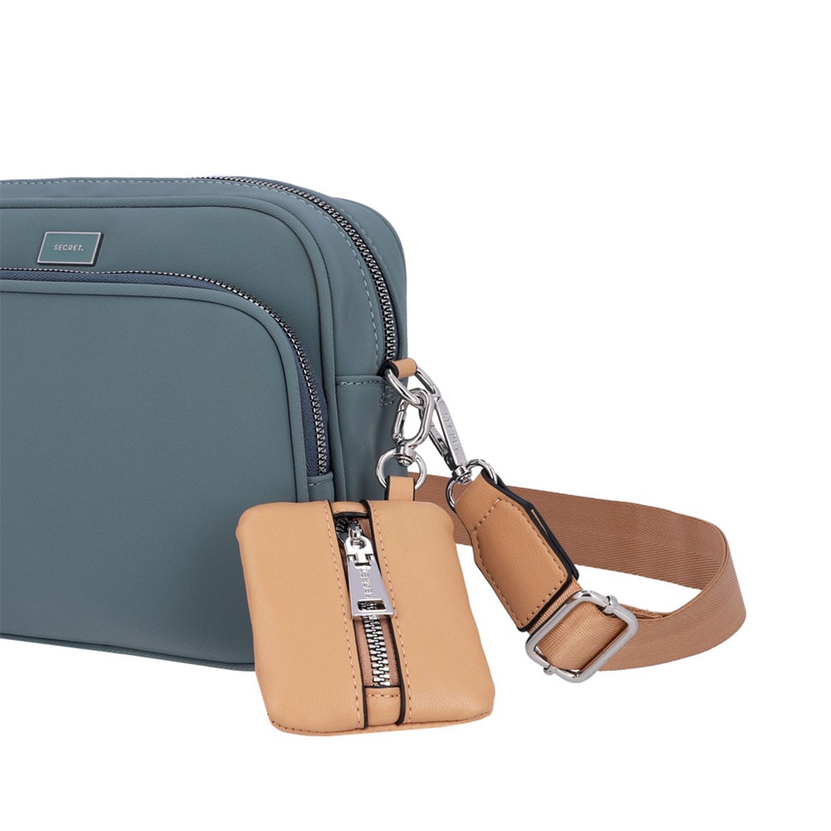 CARTERA BANDOLERA SECRET ORLANDO AZUL - 5