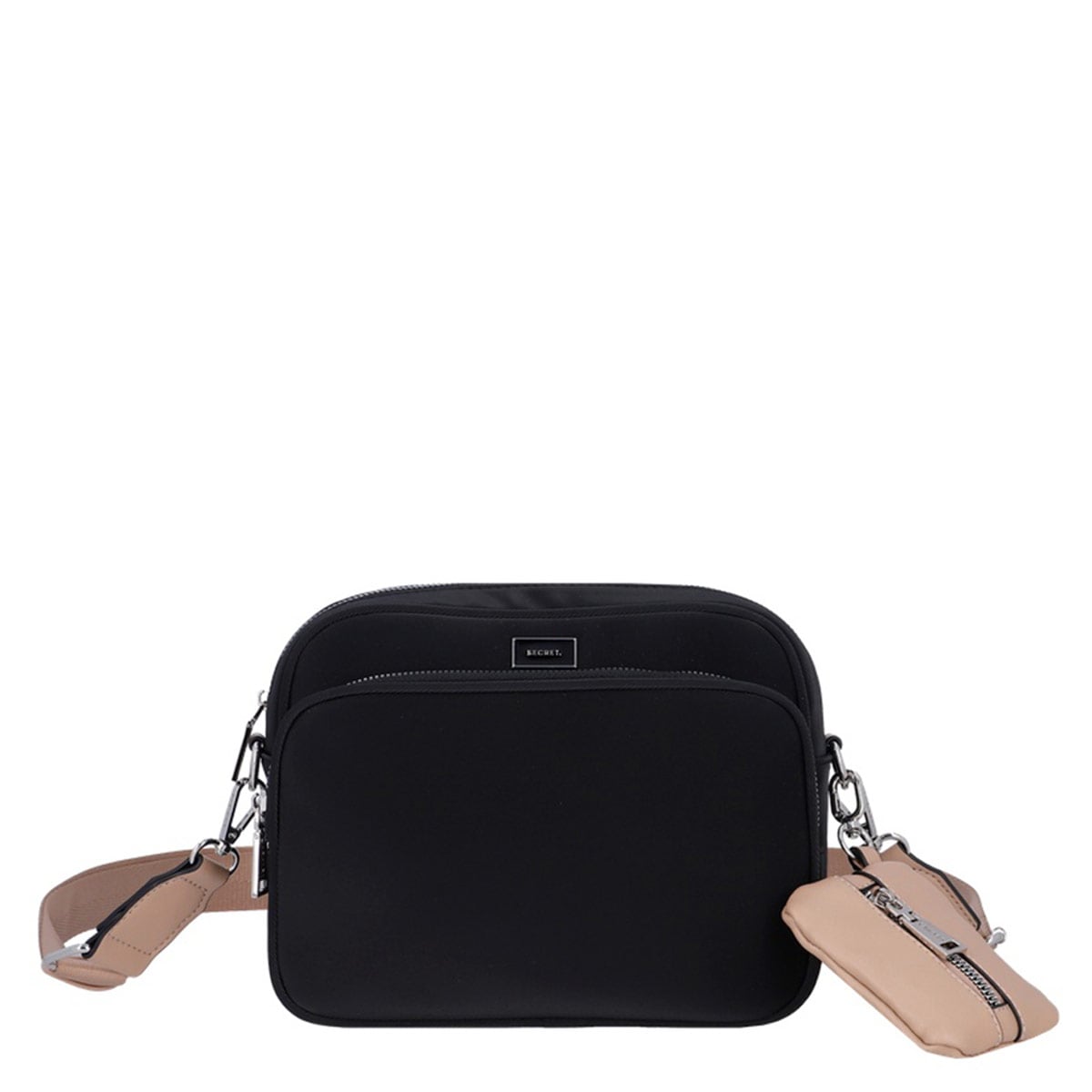 CARTERA BANDOLERA SECRET ORLANDO NEGRO - 1