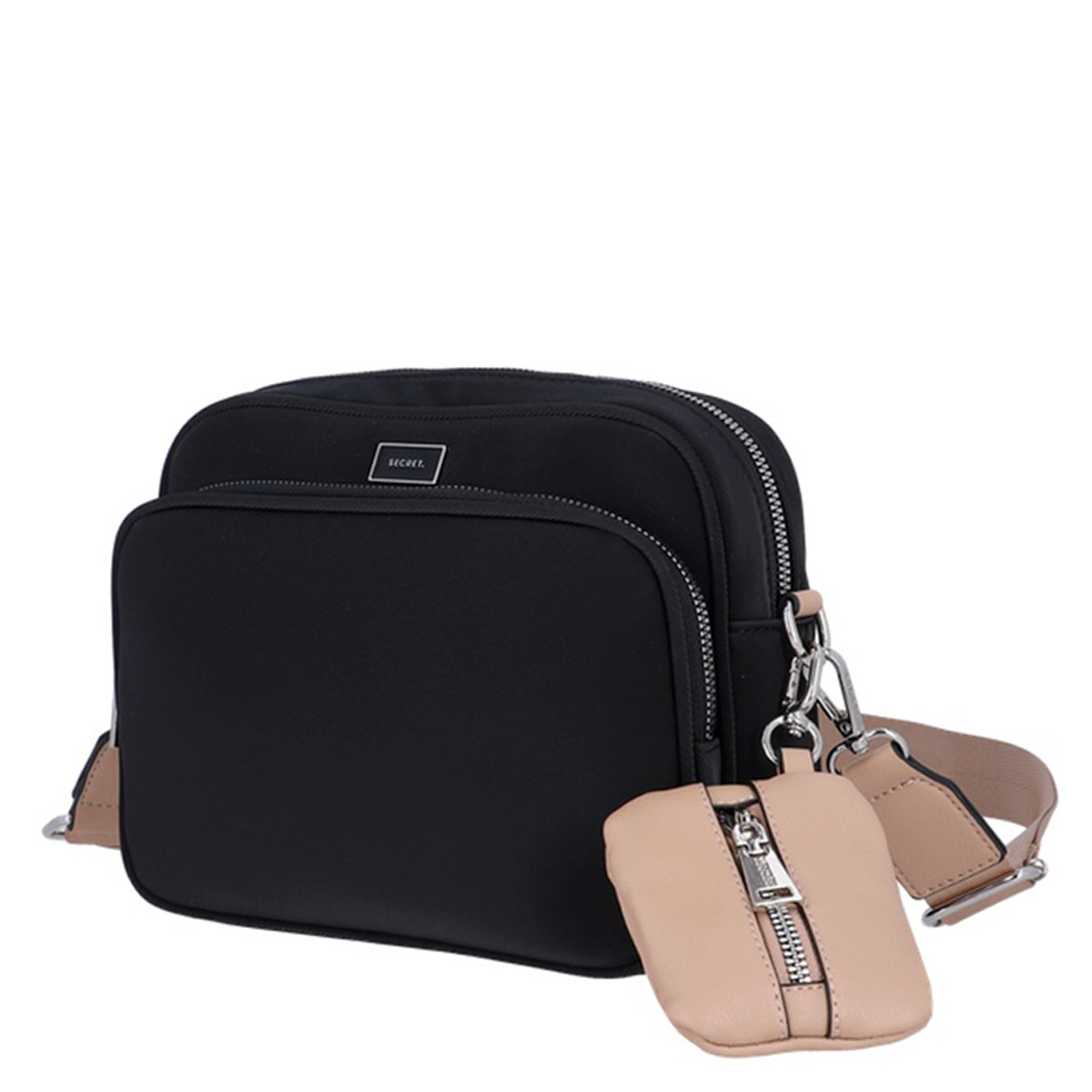 CARTERA BANDOLERA SECRET ORLANDO NEGRO - 2