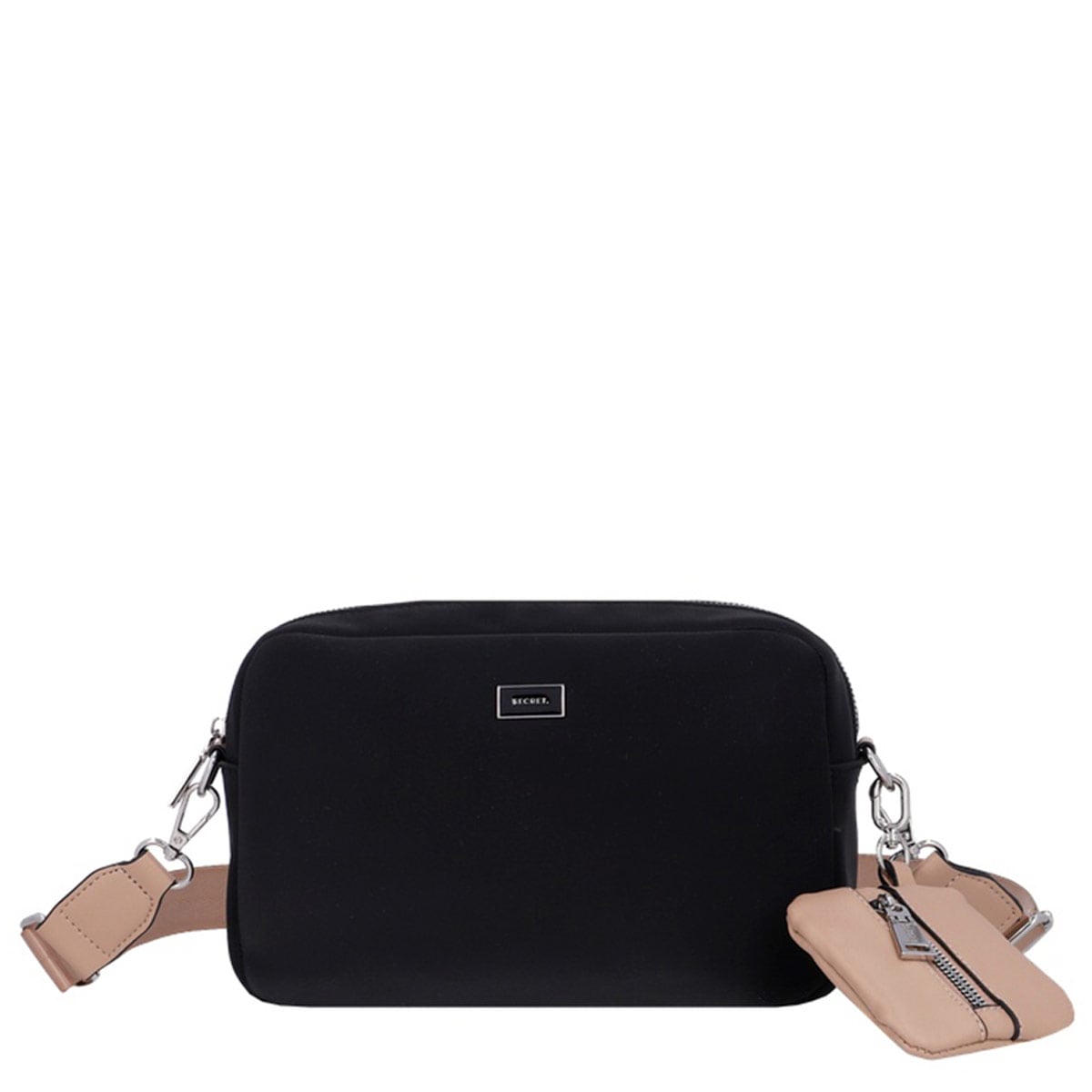 CARTERA BANDOLERA SECRET ORLANDO NEGRO - 1