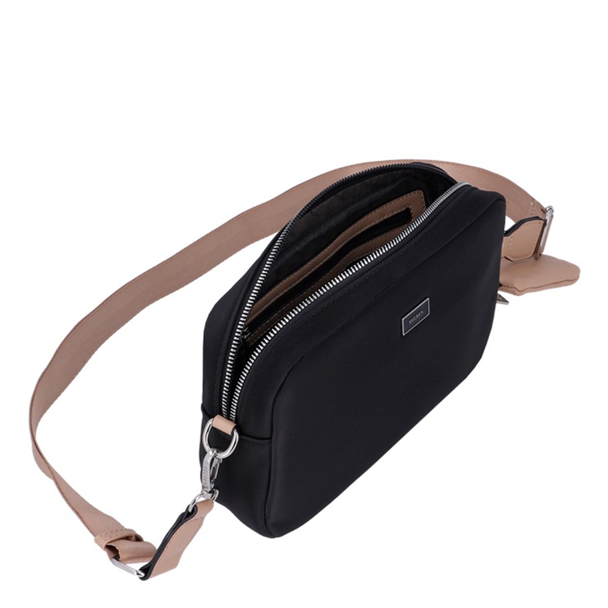 CARTERA BANDOLERA SECRET ORLANDO NEGRO - 4