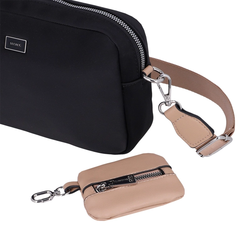 CARTERA BANDOLERA SECRET ORLANDO NEGRO - 6