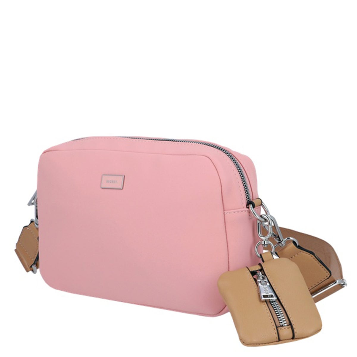 CARTERA BANDOLERA SECRET ORLANDO ROSADO - 2