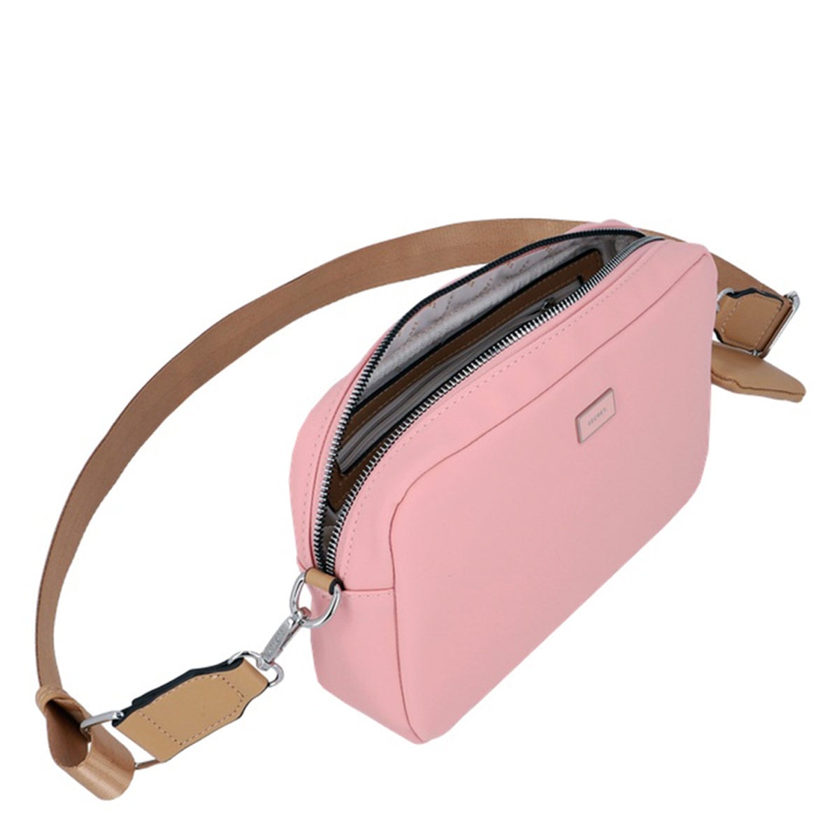 CARTERA BANDOLERA SECRET ORLANDO ROSADO - 4