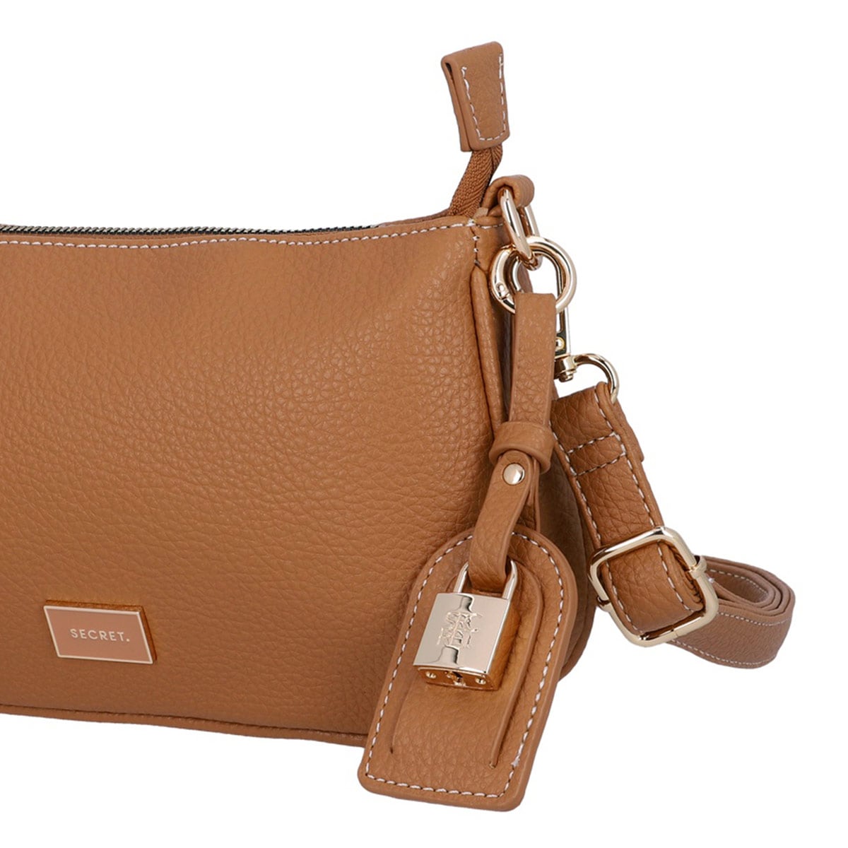 CARTERA BANDOLERA SECRET PAMPLONA CAFÉ - 5