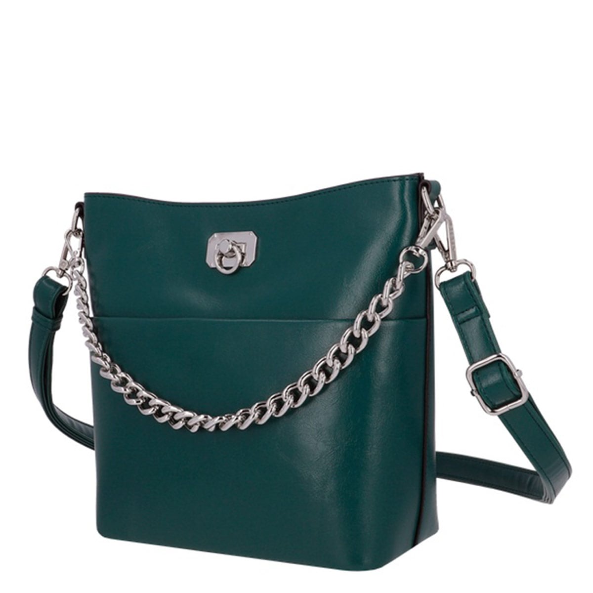 CARTERA BANDOLERA SECRET PEKIN VERDE - 2