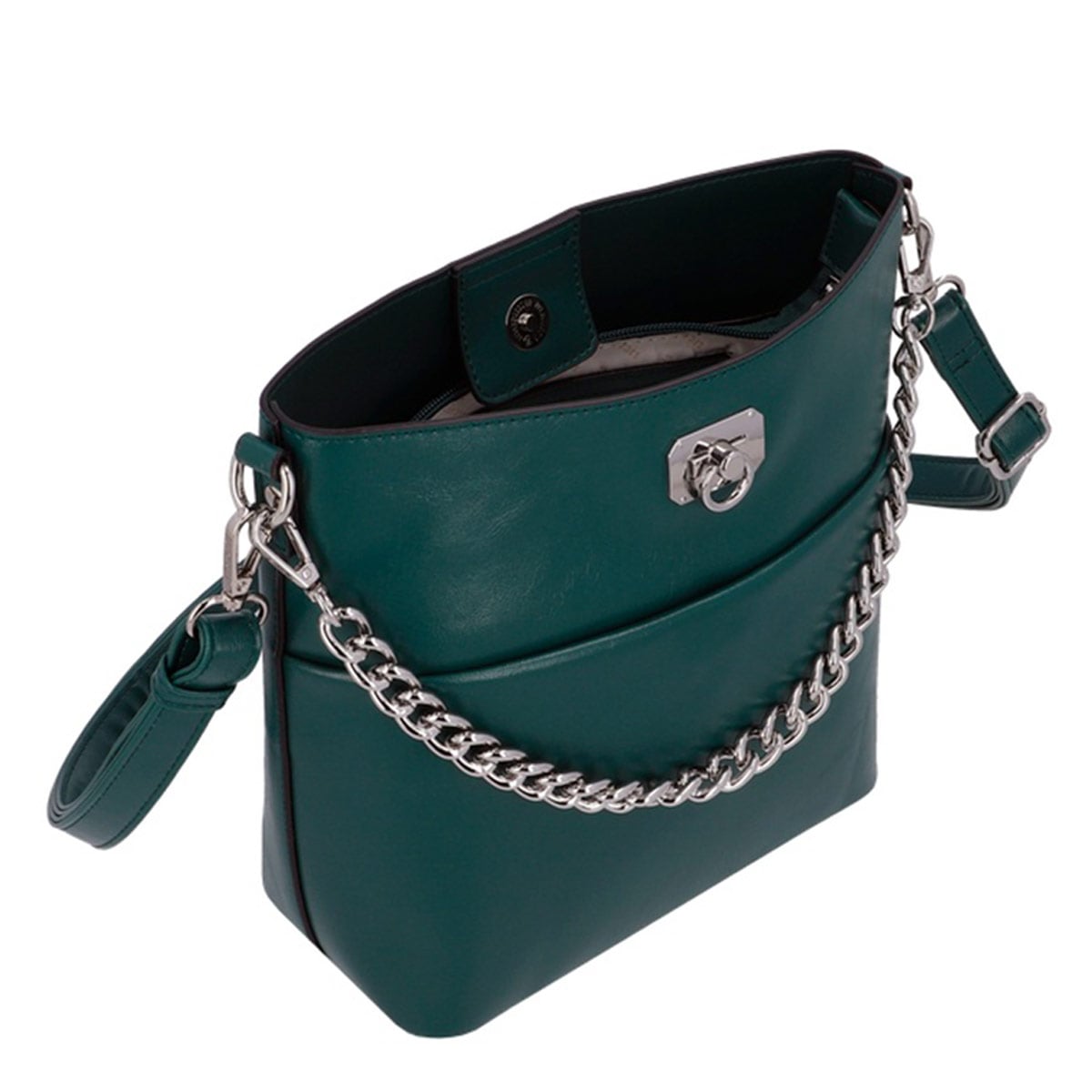 CARTERA BANDOLERA SECRET PEKIN VERDE - 4