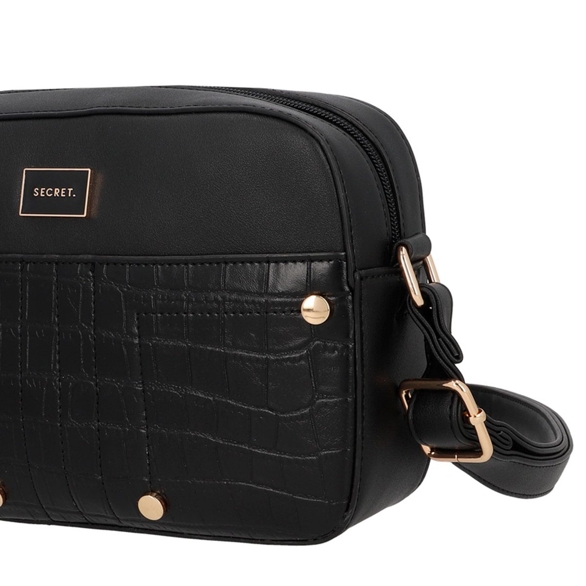 CARTERA BANDOLERA SECRET POLONIA NEGRO - 5