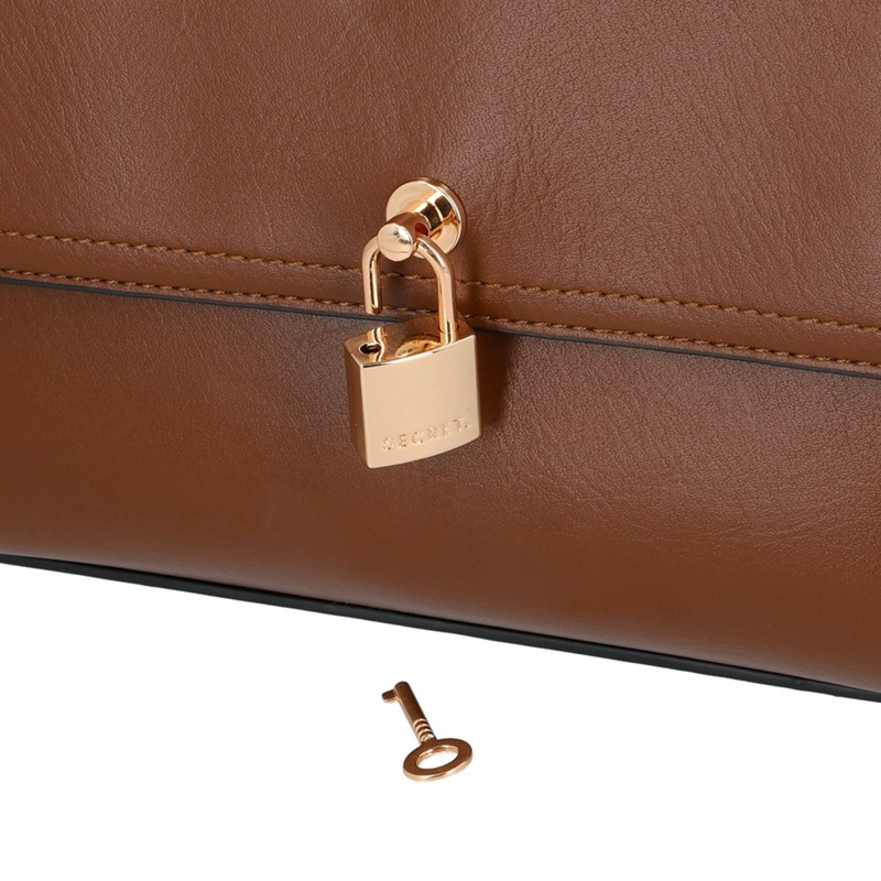 CARTERA BANDOLERA SECRET RAVENA CAFÉ - 6