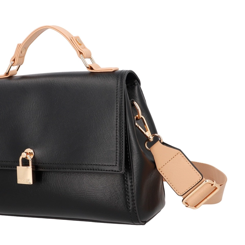 CARTERA BANDOLERA SECRET RAVENA NEGRO - 5