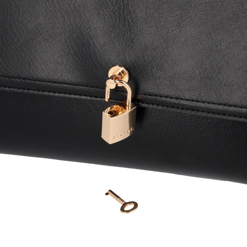 CARTERA BANDOLERA SECRET RAVENA NEGRO - 6