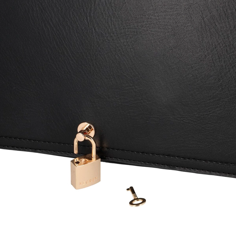 CARTERA BANDOLERA SECRET RAVENA NEGRO - 6