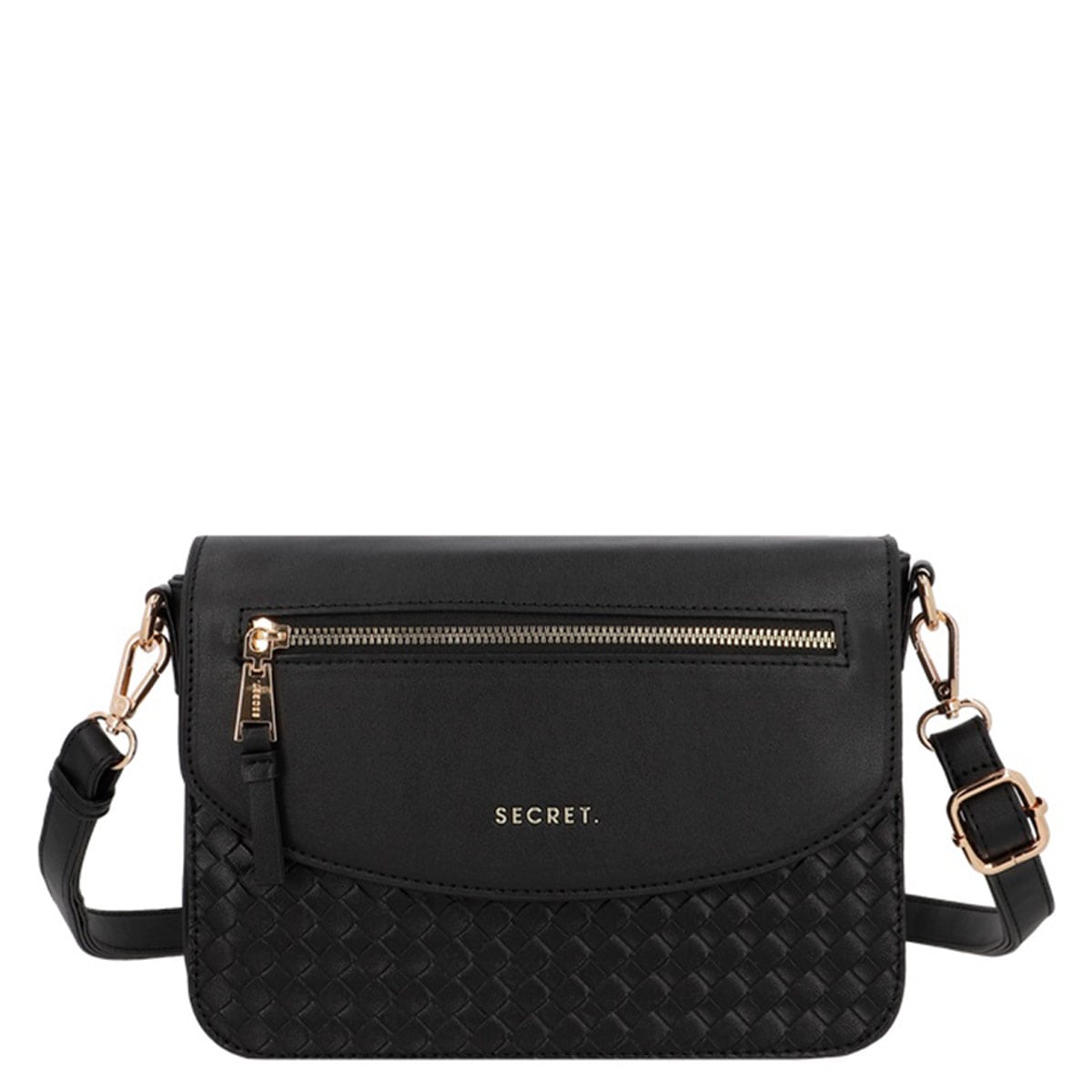 CARTERA BANDOLERA SECRET SEGOVIA NEGRO - 1
