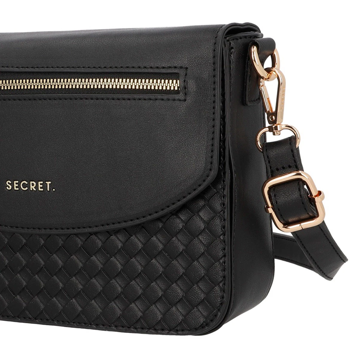 CARTERA BANDOLERA SECRET SEGOVIA NEGRO - 5
