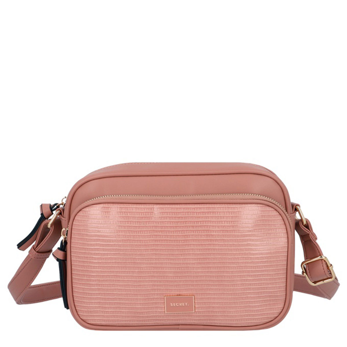 CARTERA BANDOLERA SECRET VALENCIA ROSADO - 1