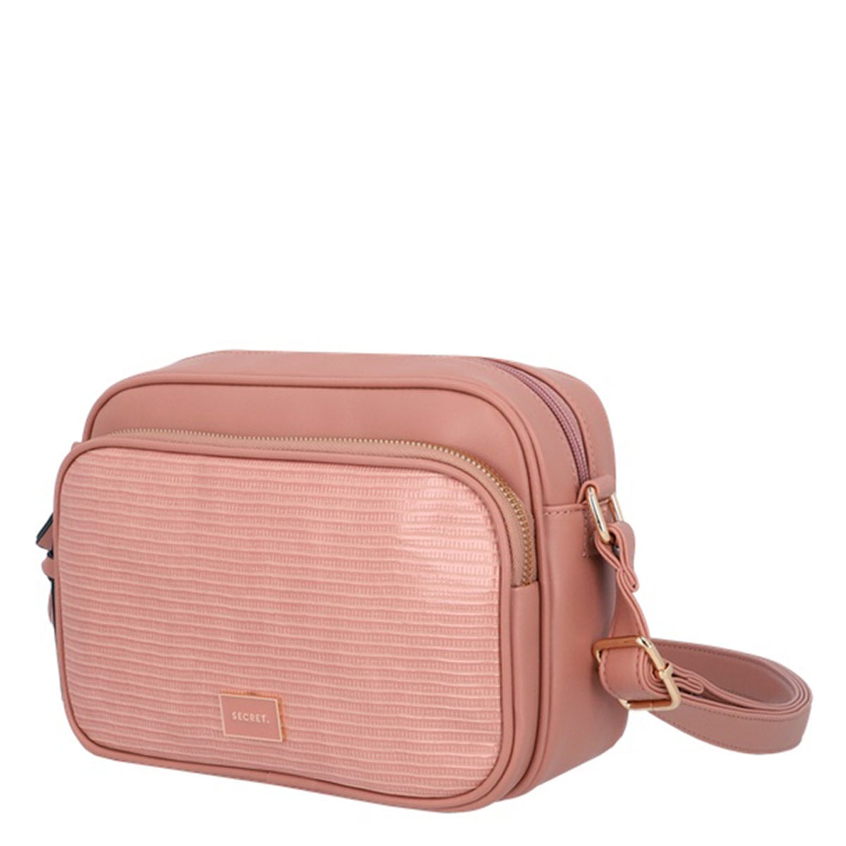 CARTERA BANDOLERA SECRET VALENCIA ROSADO - 2