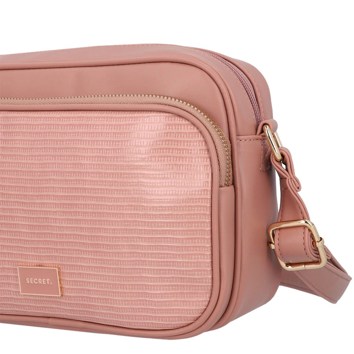 CARTERA BANDOLERA SECRET VALENCIA ROSADO - 5