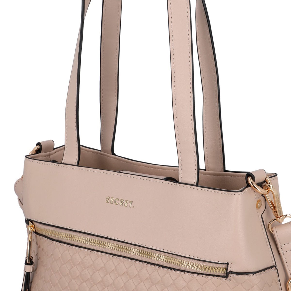 CARTERA DE HOMBRO SECRET SEGOVIA BEIGE - 6