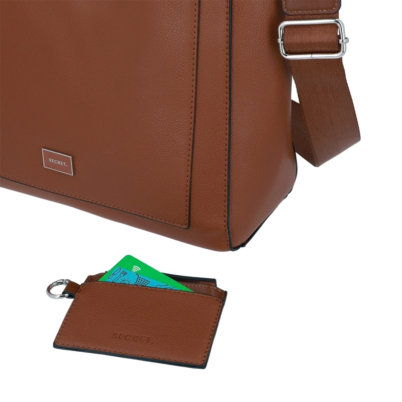 CARTERA TOTE SECRET NARA CAFÉ - 7