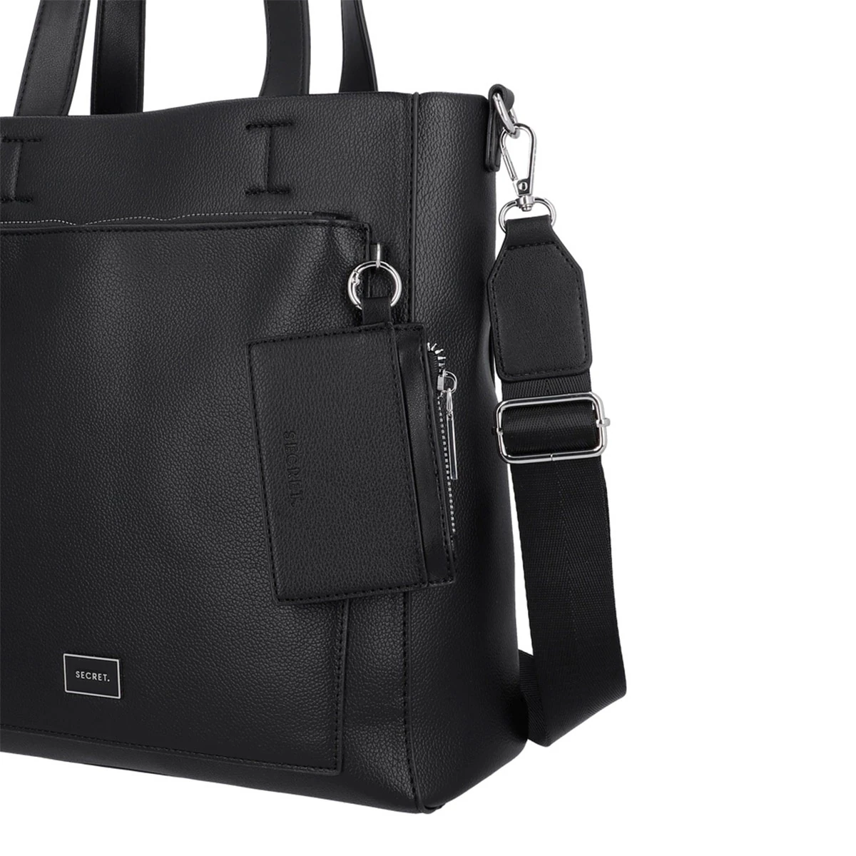 CARTERA TOTE SECRET NARA NEGRO - 5