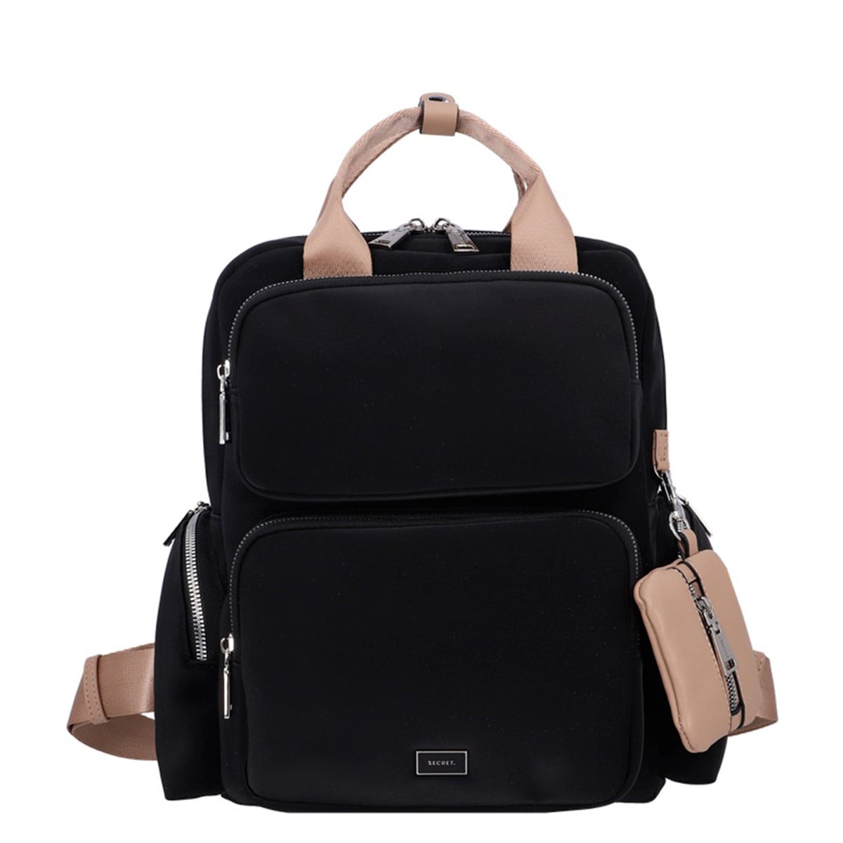 MOCHILA SECRET ORLANDO NEGRO - 1