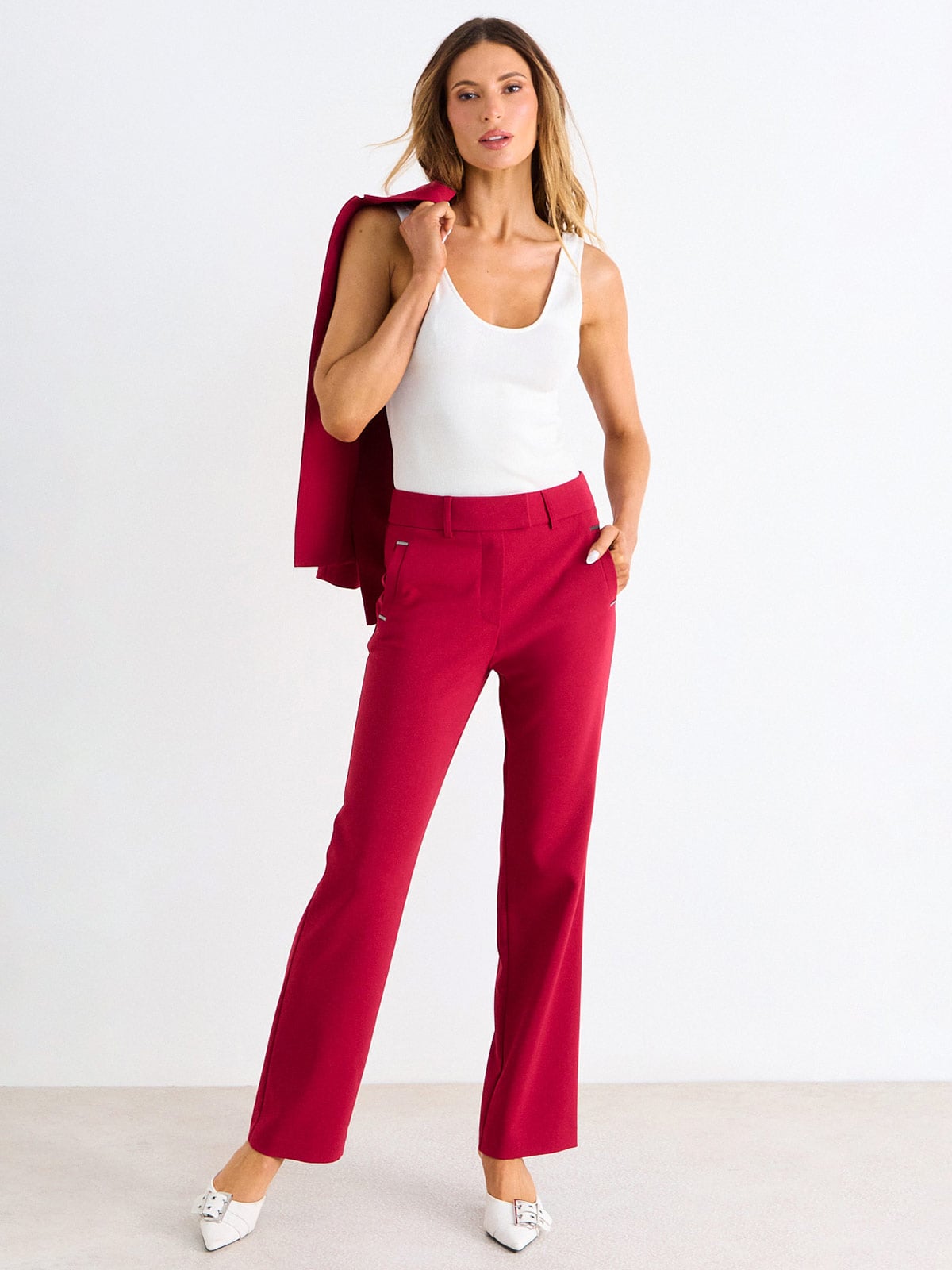 PANTALÓN MUJER ASH RECTO LISO - 1