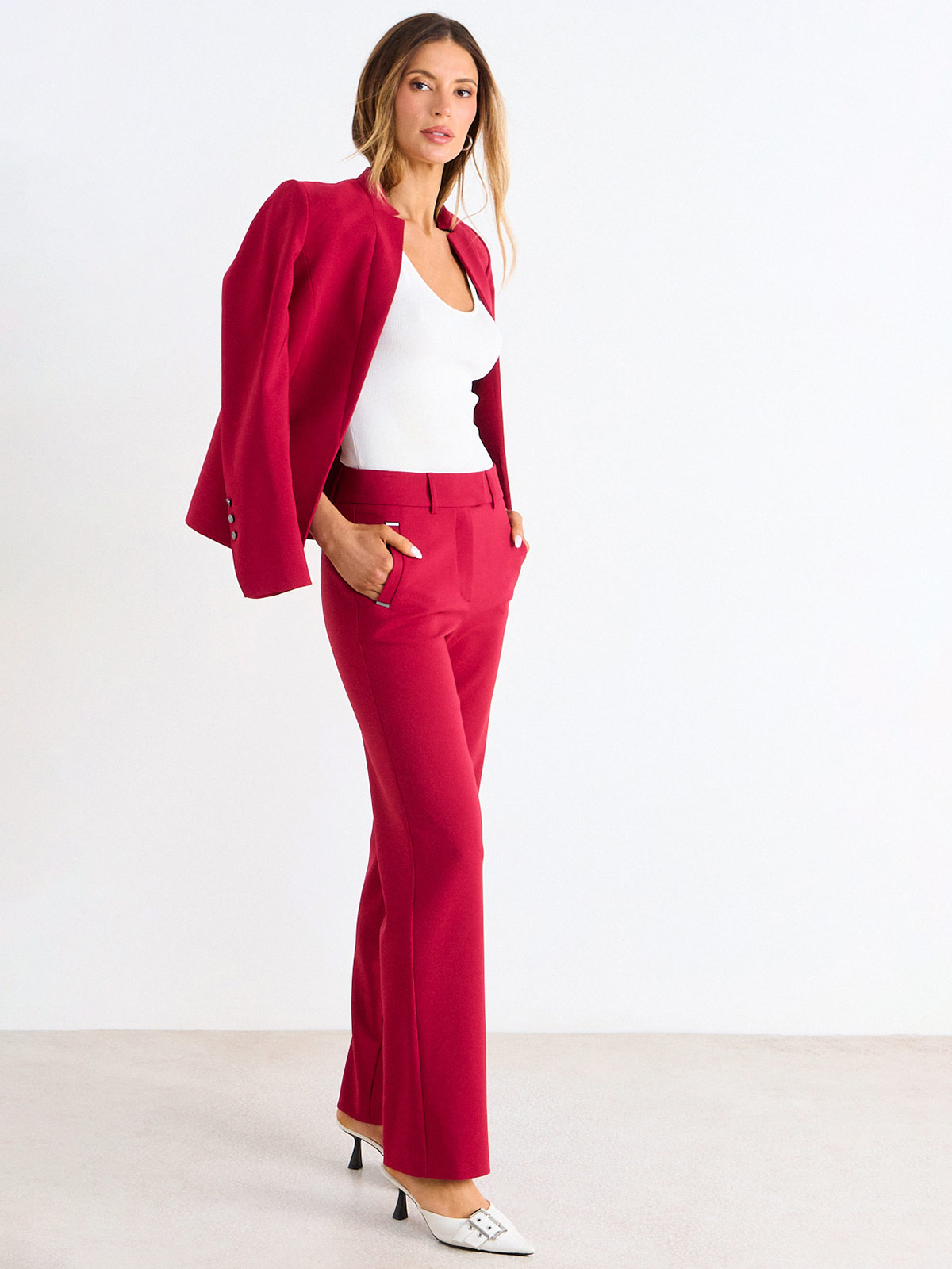 PANTALÓN MUJER ASH RECTO LISO - 2