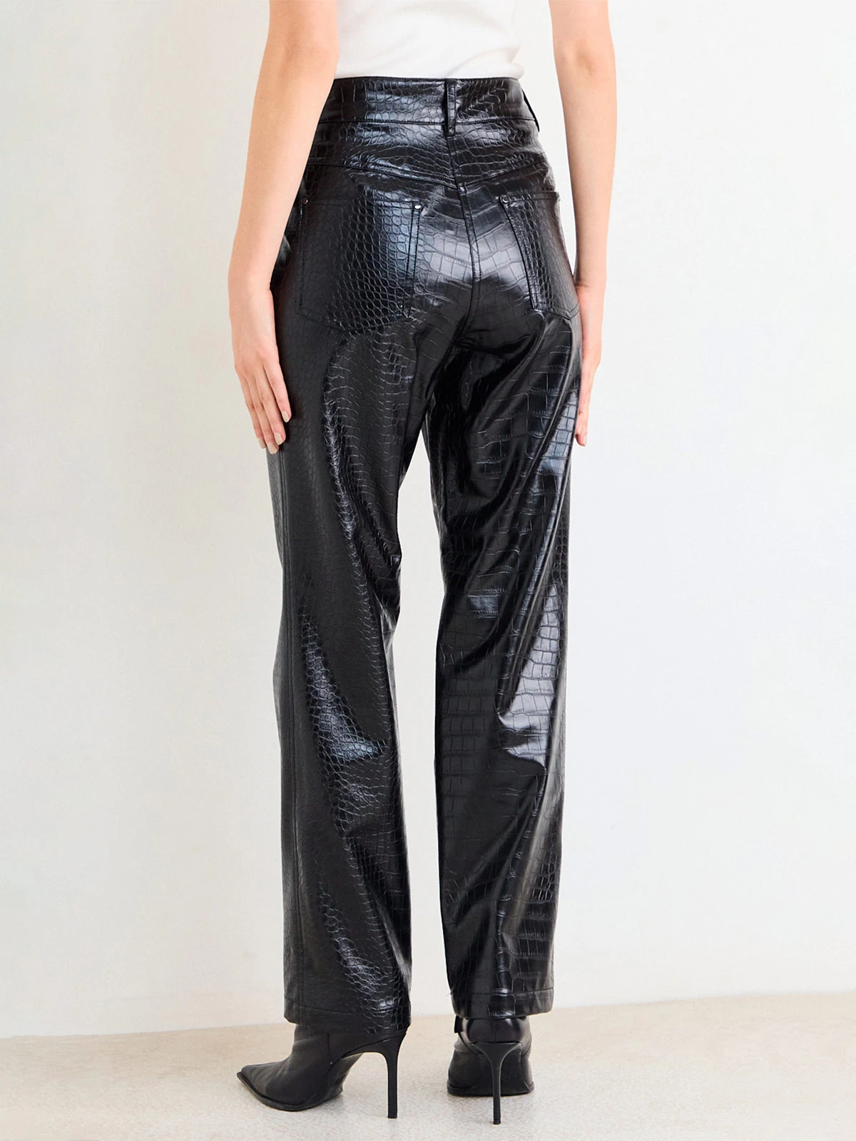 PANTALÓN MUJER ASH RECTO DISEÑO COCODRILO - 2