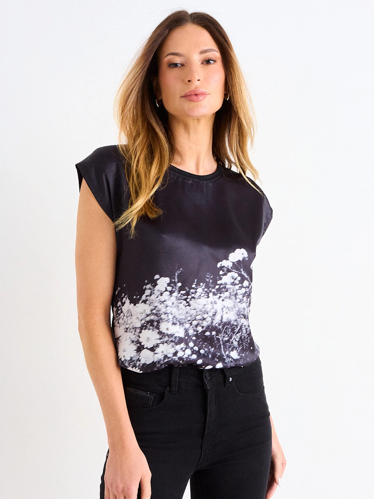 POLERA MUJER ASH CUELLO REDONDO MANGA RAGLÁN - 3