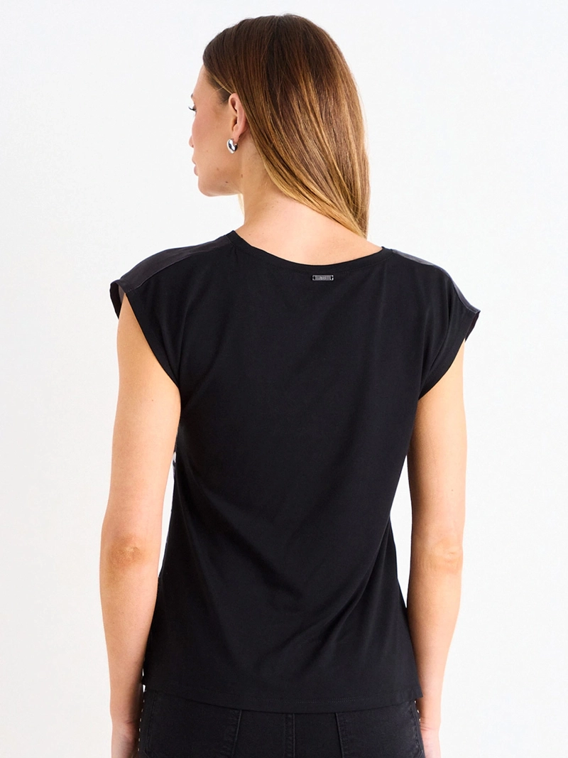 POLERA MUJER ASH CUELLO REDONDO MANGA RAGLÁN - 4