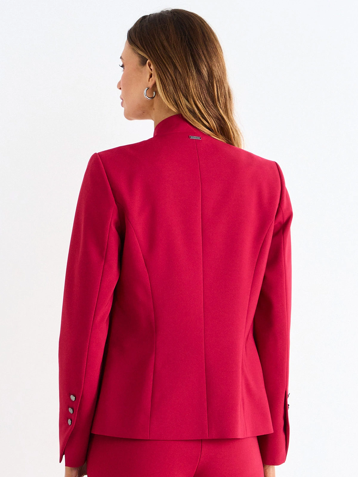 BLAZER MUJER ASH SOLAPA BOTONES - 4
