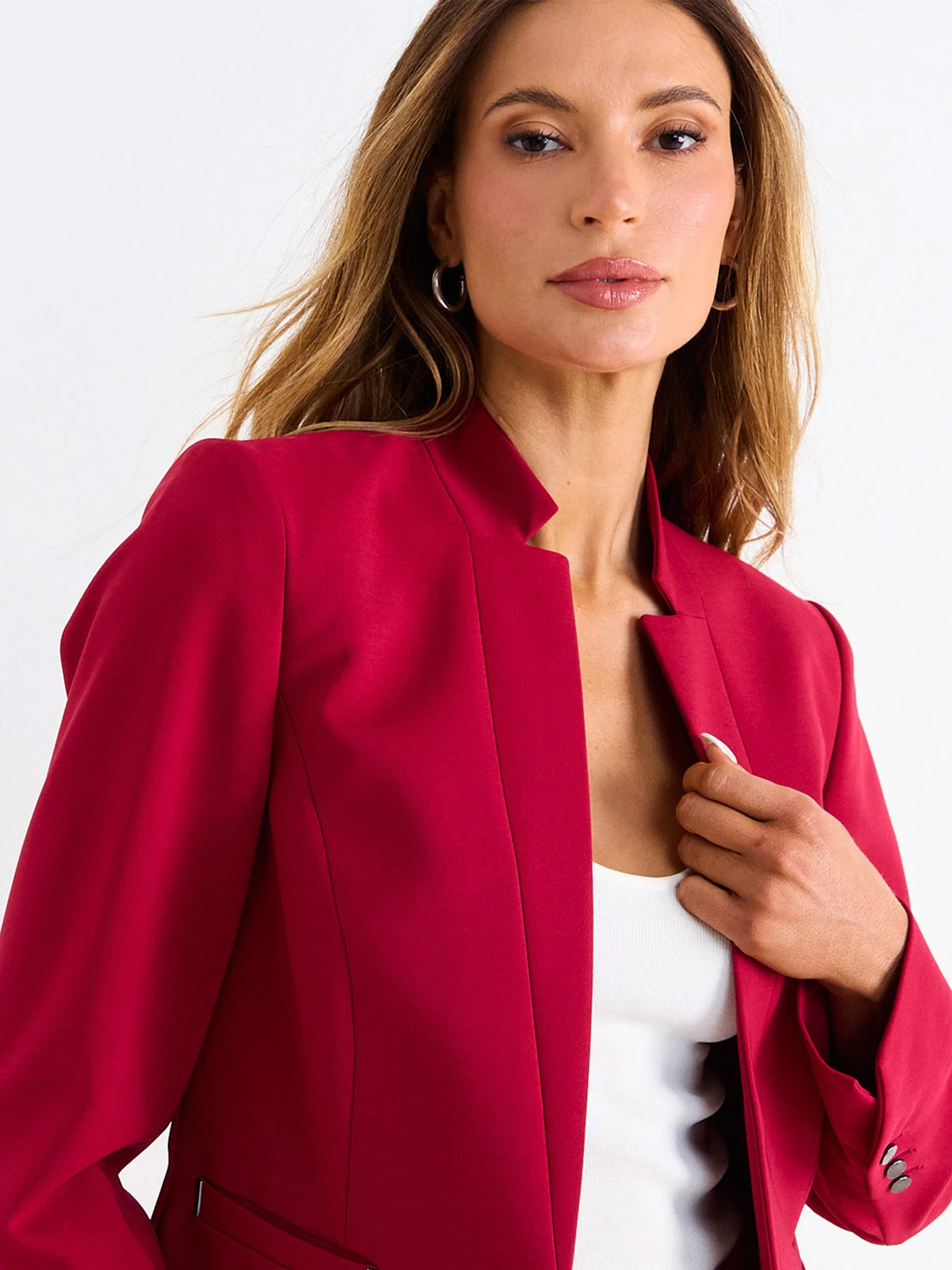 BLAZER MUJER ASH SOLAPA BOTONES - 5