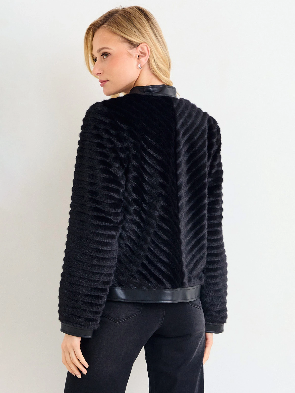 CHAQUETA MUJER ASH EFECTO PELO DISEÑO - 2