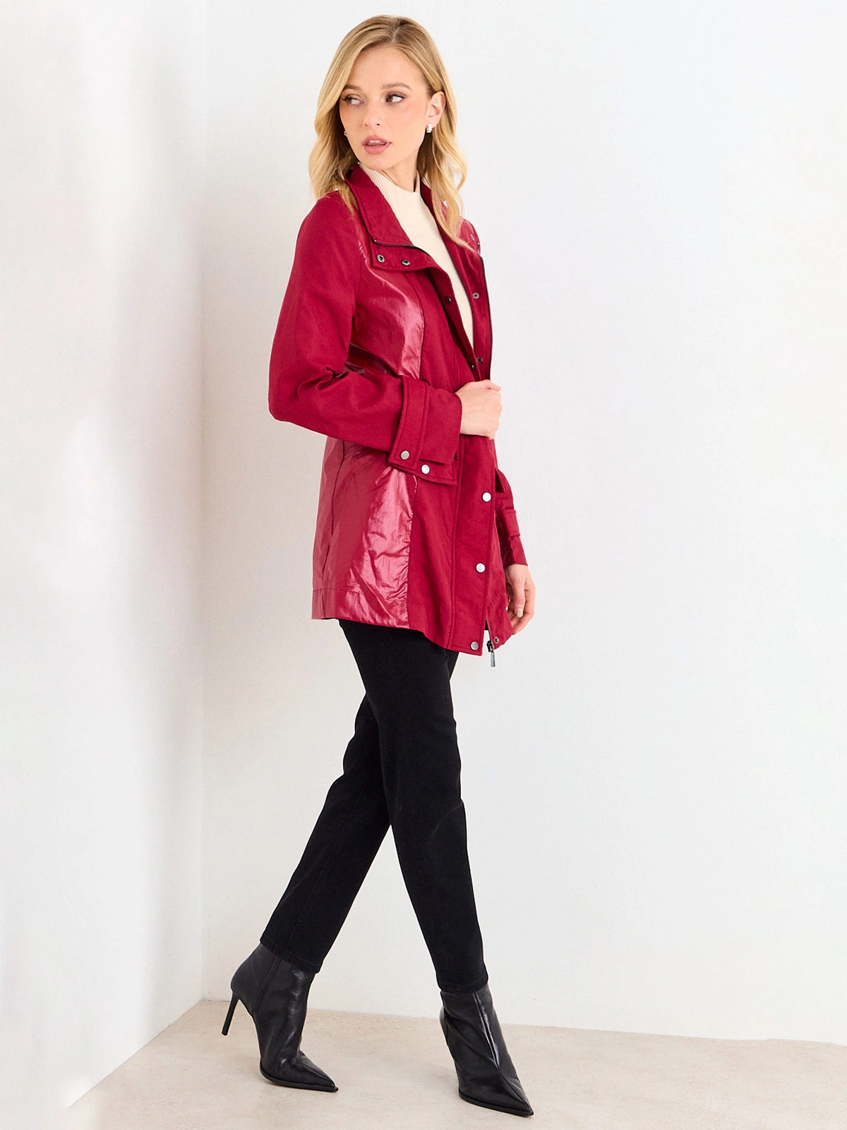 CHAQUETA MUJER ASH CUELLO ALTO MANGA LARGA - 2