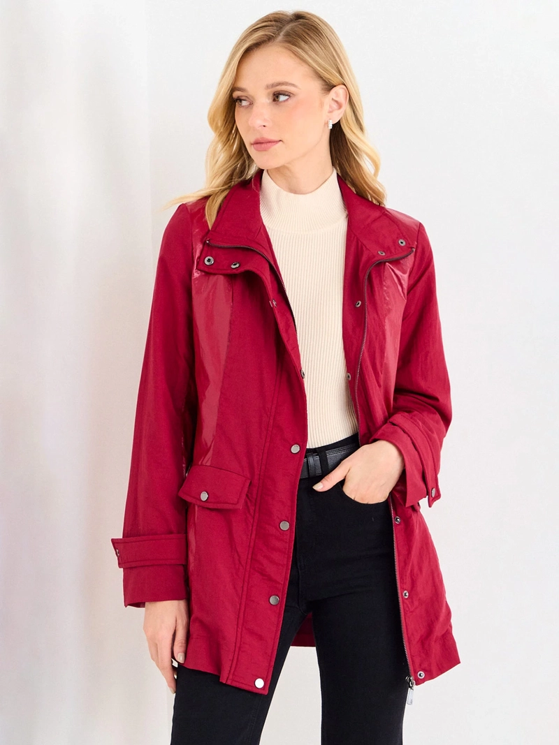 CHAQUETA MUJER ASH CUELLO ALTO MANGA LARGA - 3