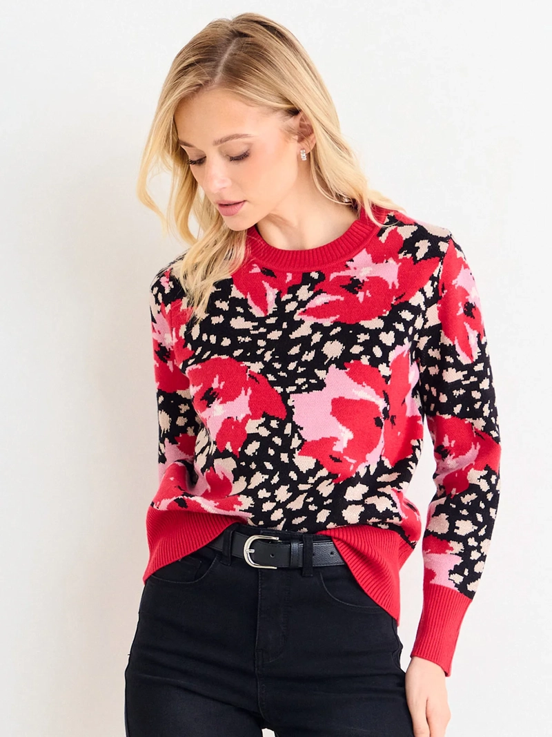 SWEATER MUJER ASH CUELLO REDONDO MANGA LARGA - 3