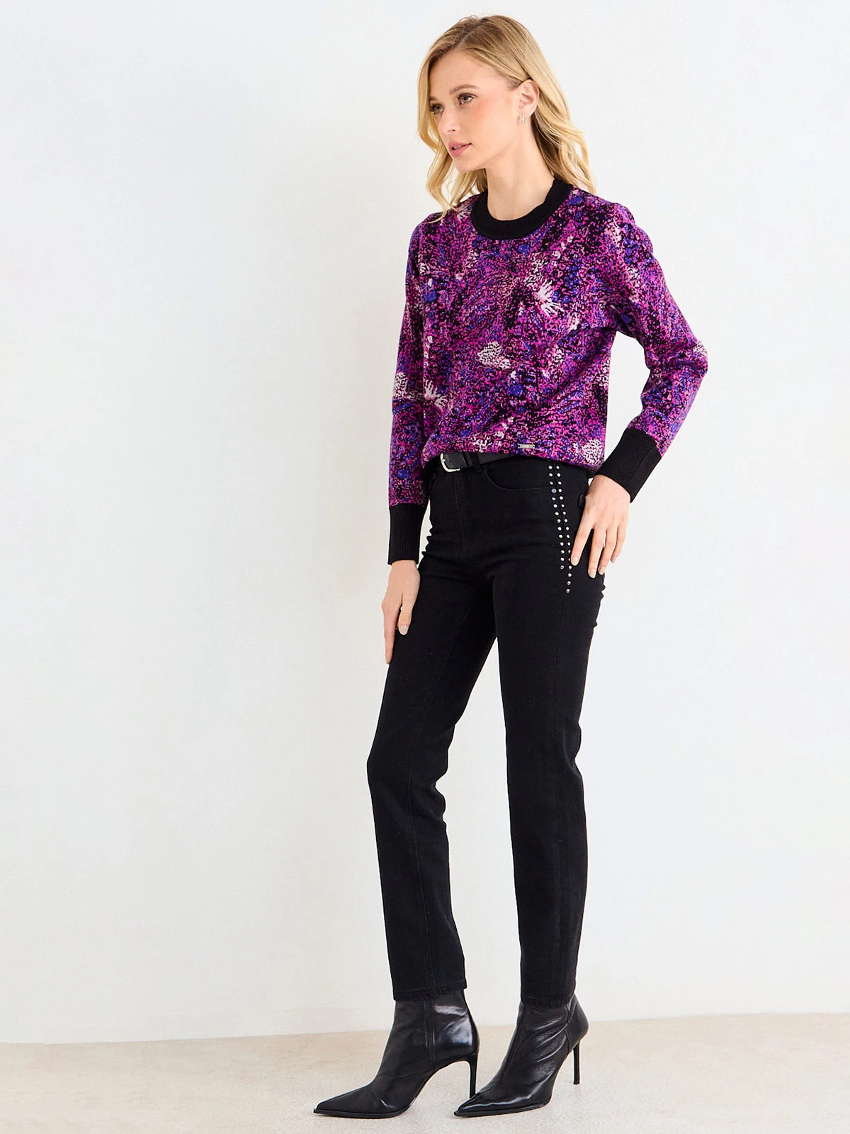 SWEATER MUJER ASH CUELLO REDONDO MANGA LARGA - 2