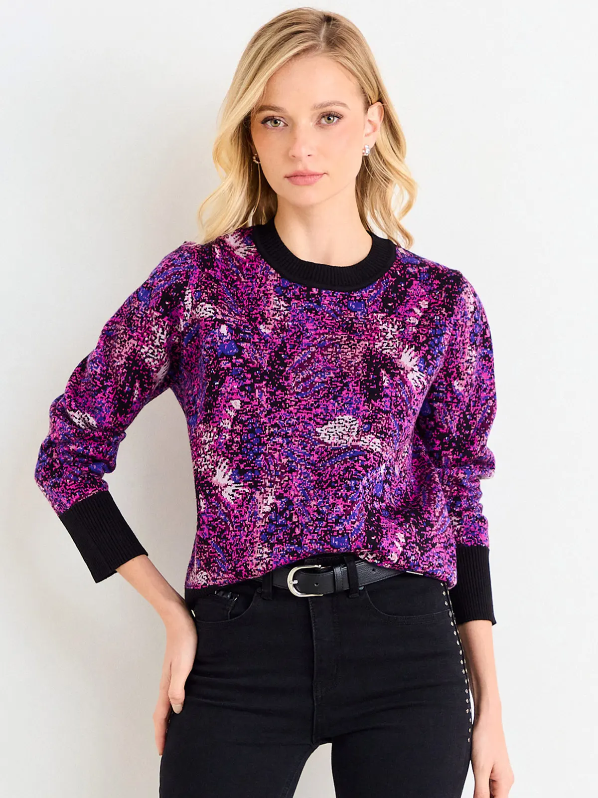 SWEATER MUJER ASH CUELLO REDONDO MANGA LARGA - 3