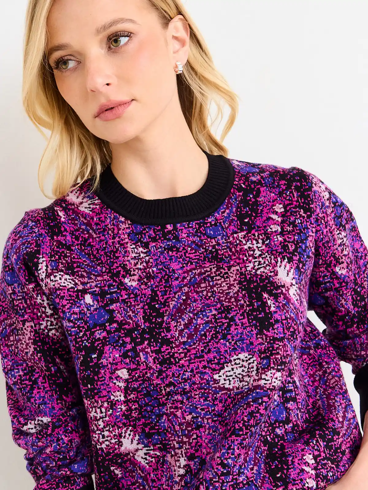 SWEATER MUJER ASH CUELLO REDONDO MANGA LARGA - 5