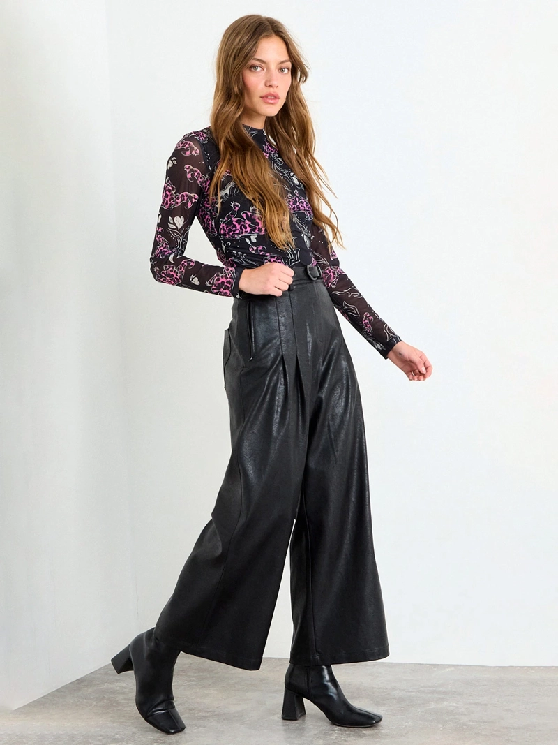 PANTALÓN MUJER IO PLIEGUES - 2