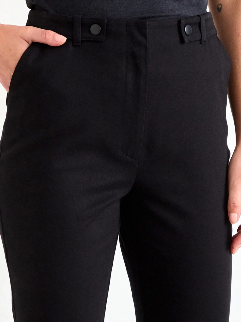 PANTALÓN MUJER IO ALGODÓN SKINNY TRABAS - 5